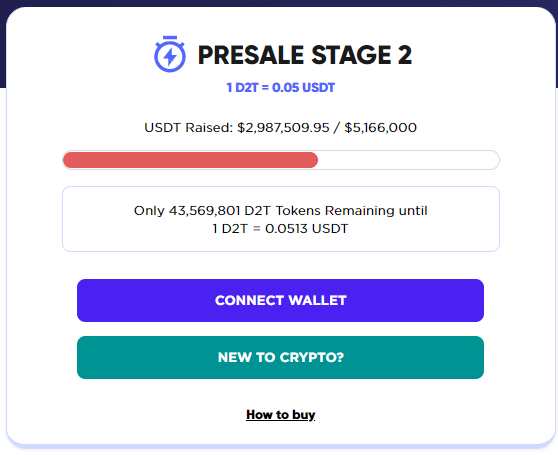 Dash 2 Trade presale