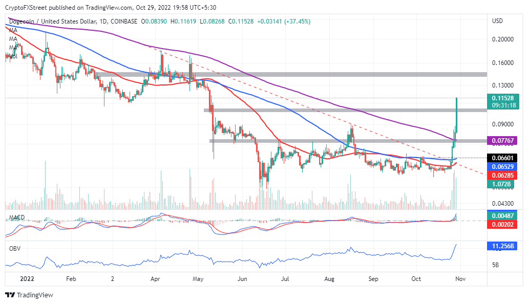 Dogecoin Price Prediction as DOGE Blasts Up 5% After $800 Million