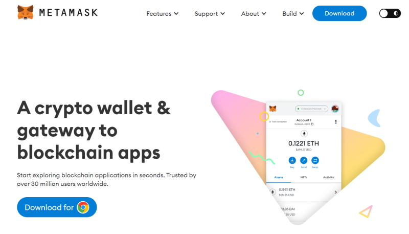 MetaMask Wallet installieren