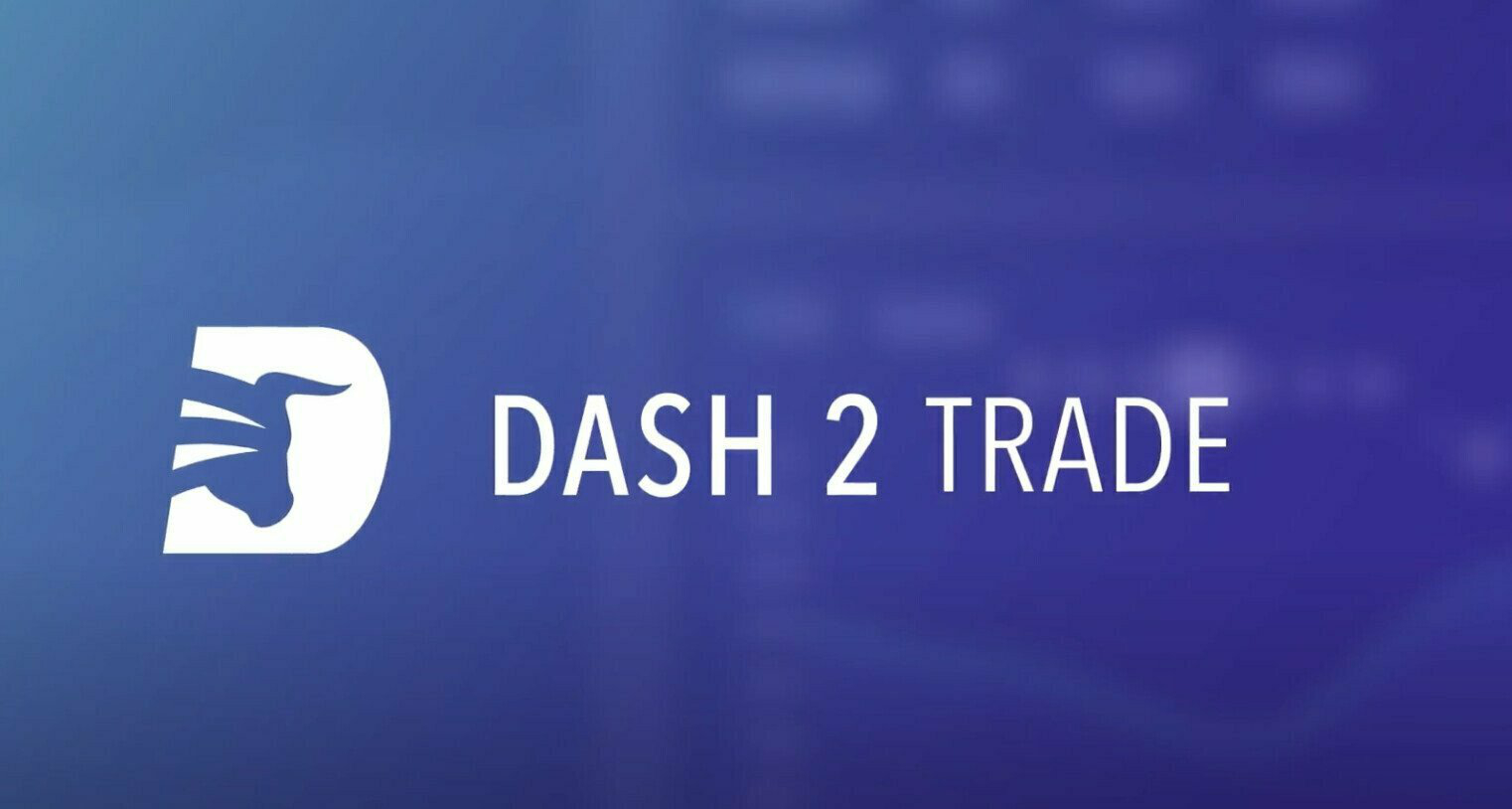 Dash 2 Trade Logo Blau