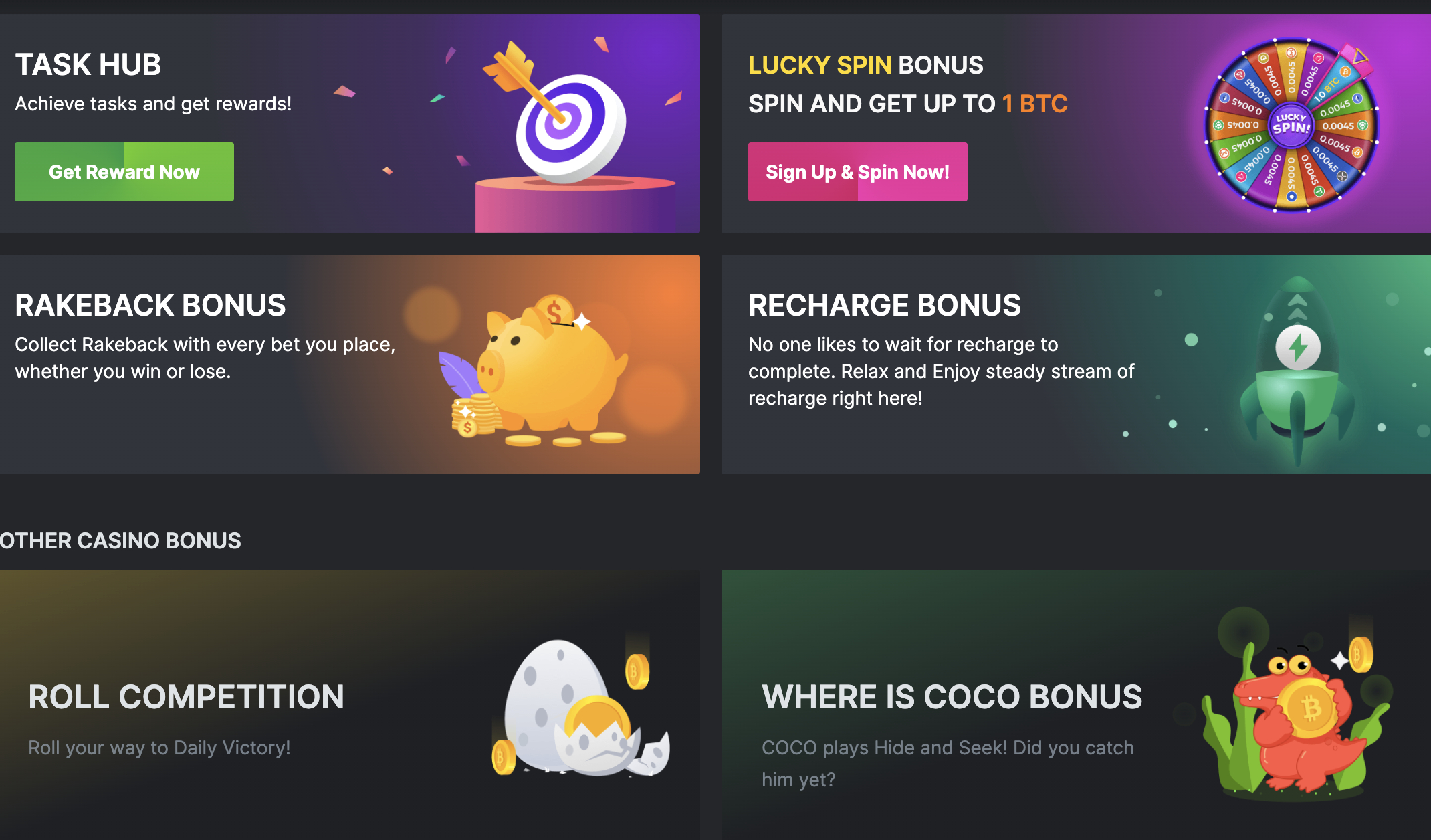 altcoin casino bonuses and offers