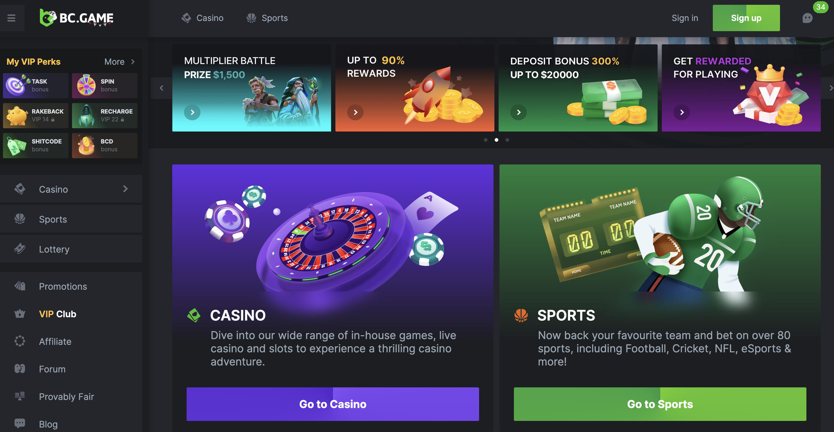 bc.game crypto casino and sports betting