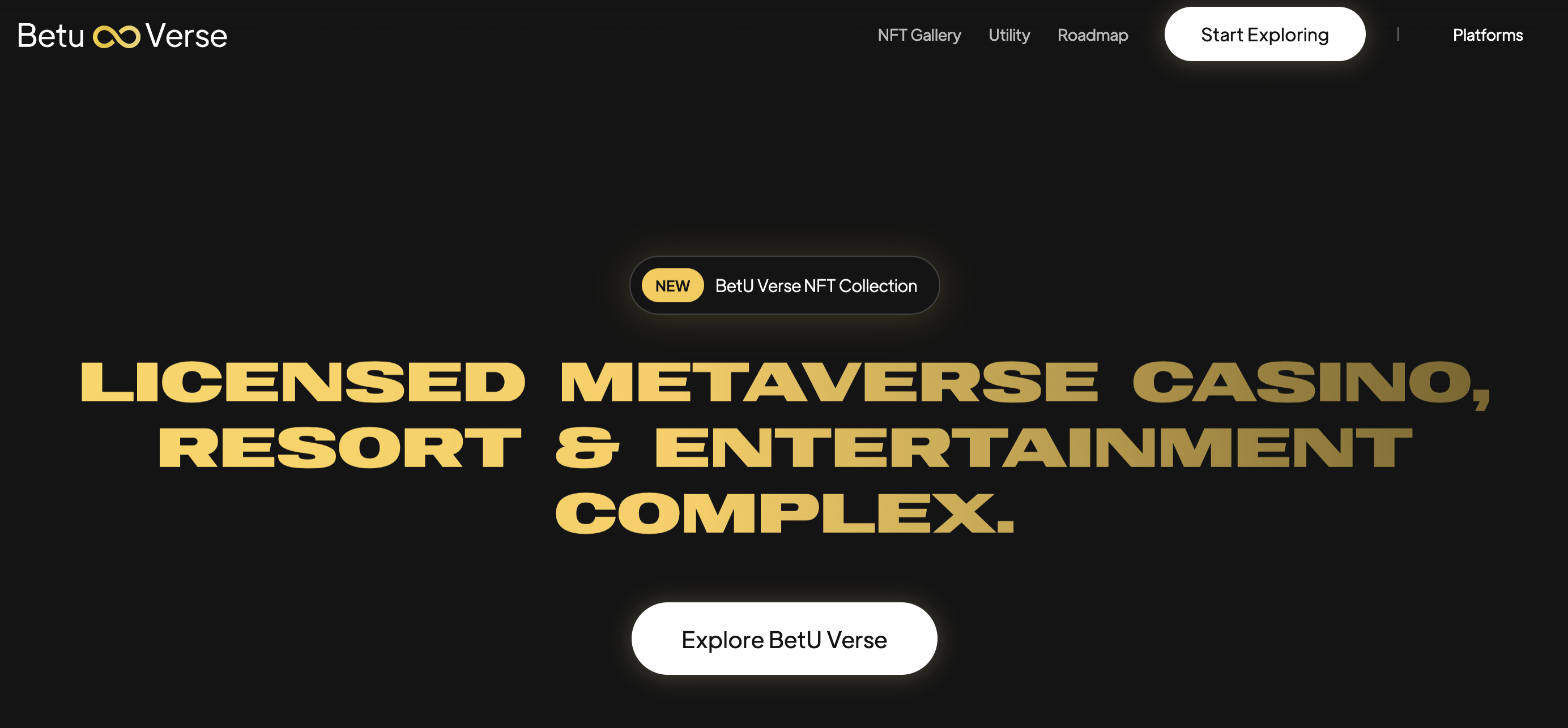 betuverse licensed casino, resort and entertainment complex