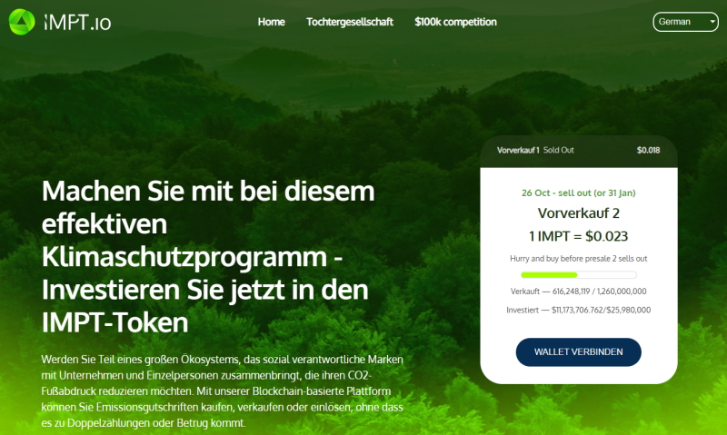 IMPT im Presale kaufen