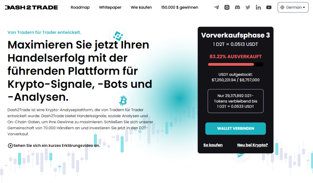 Dash 2 Trade im Presale kaufen