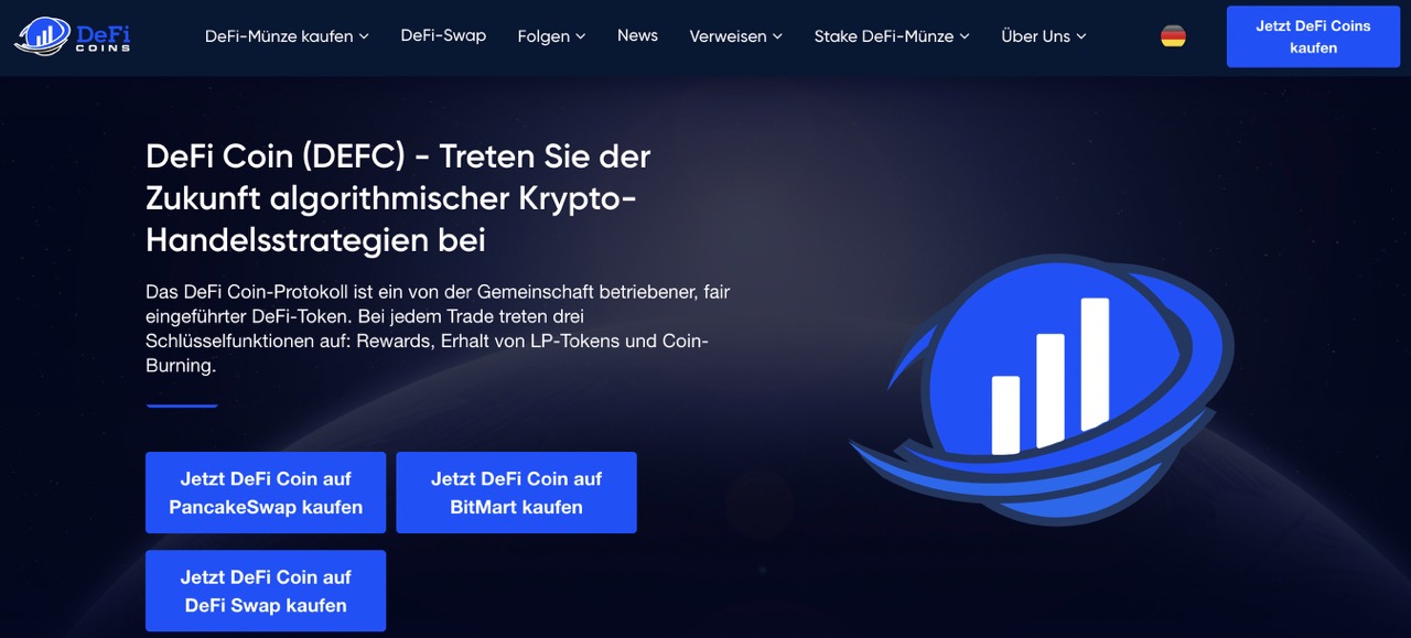 DeFi Coin Startseite