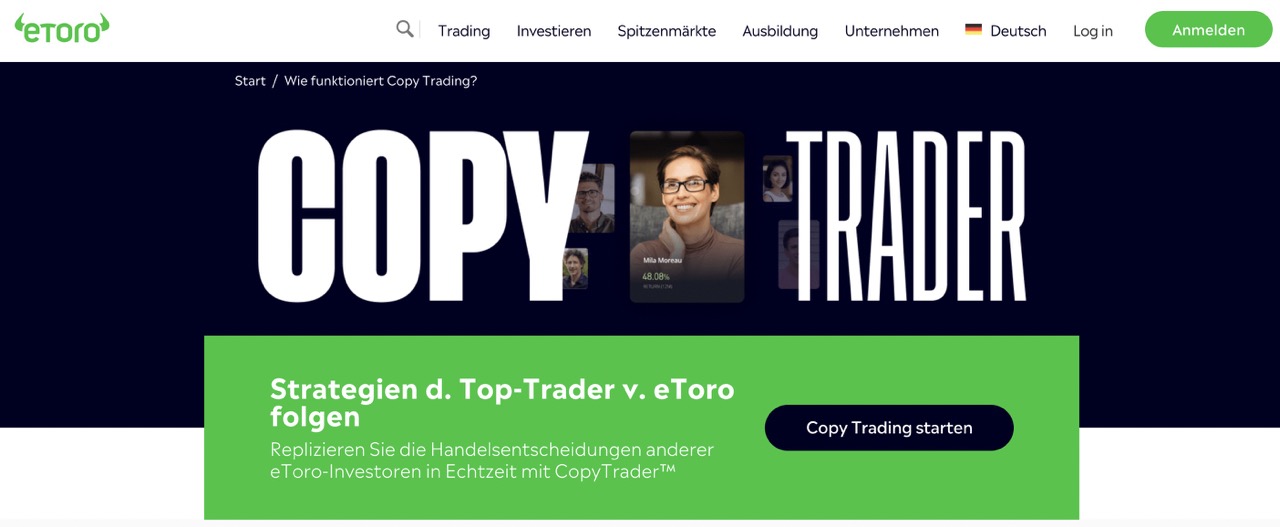 eToro Copy Trading