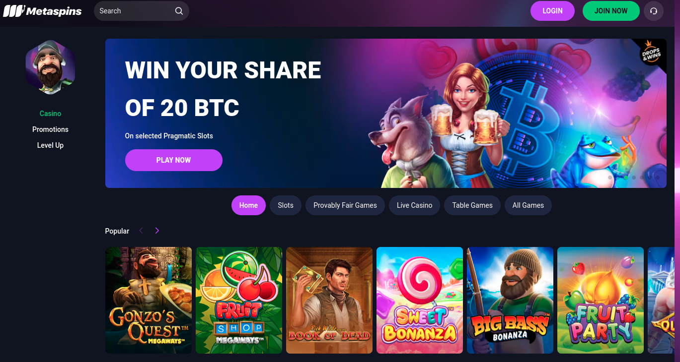 Beste Dogecoin Casino Sites: Metaspins