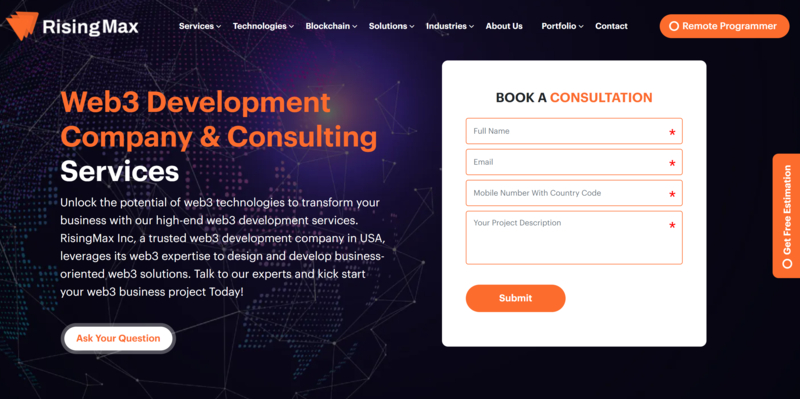 Rising Max web3 development company