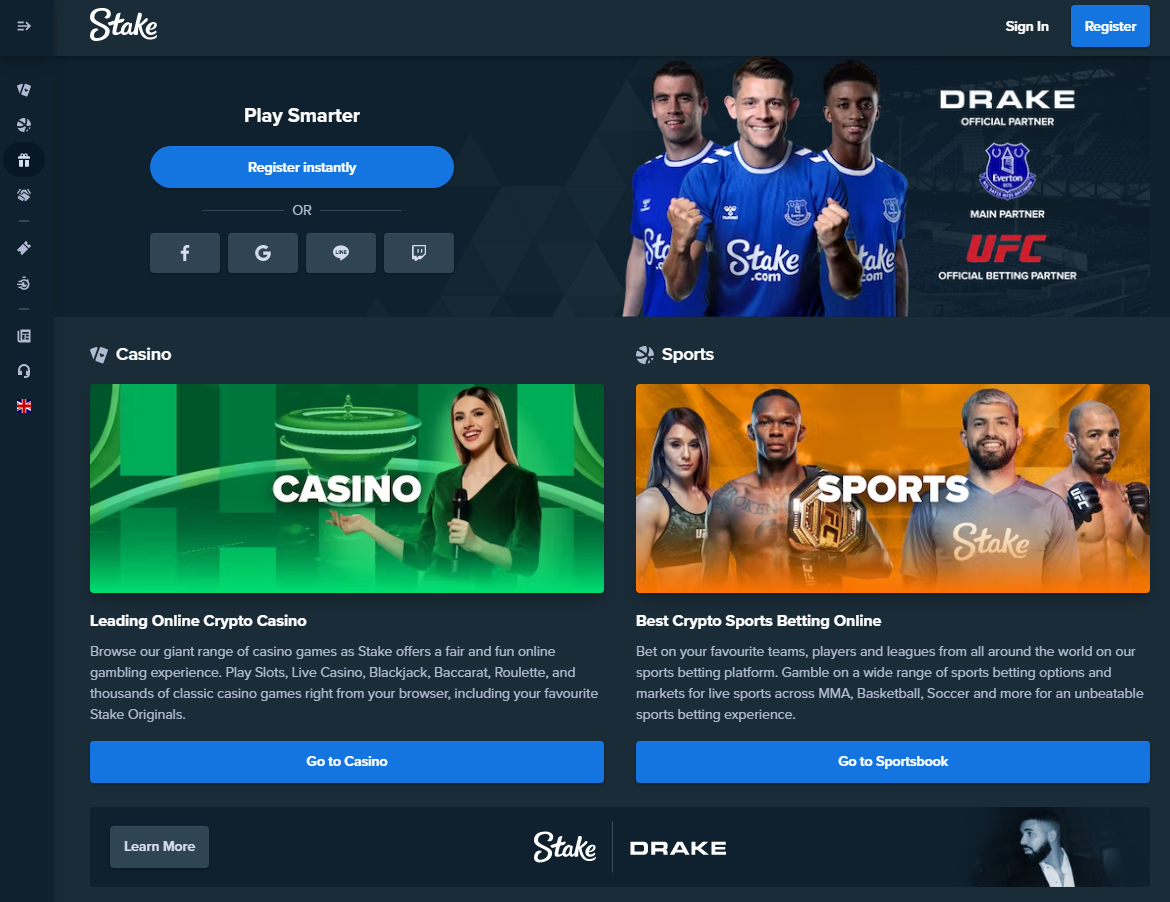 stake casino and sports betting
