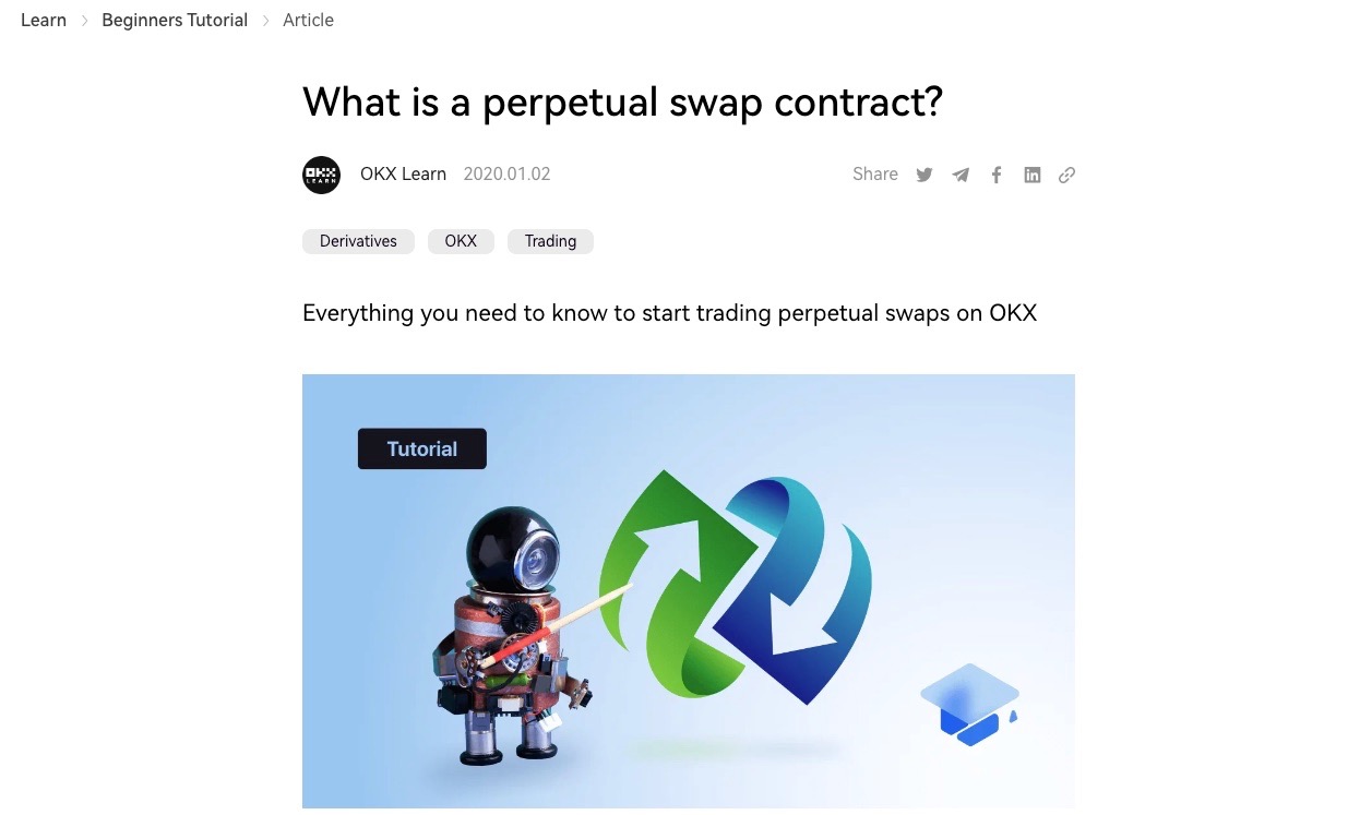 Perpetual Swaps on OKX