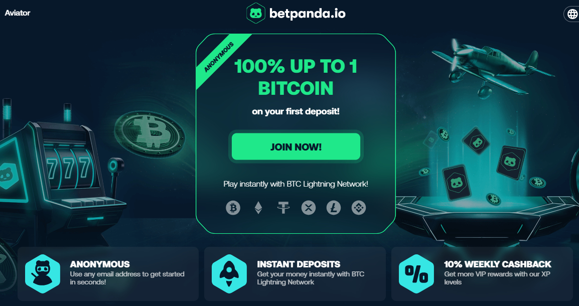 betpanda crypto casino bonus offer