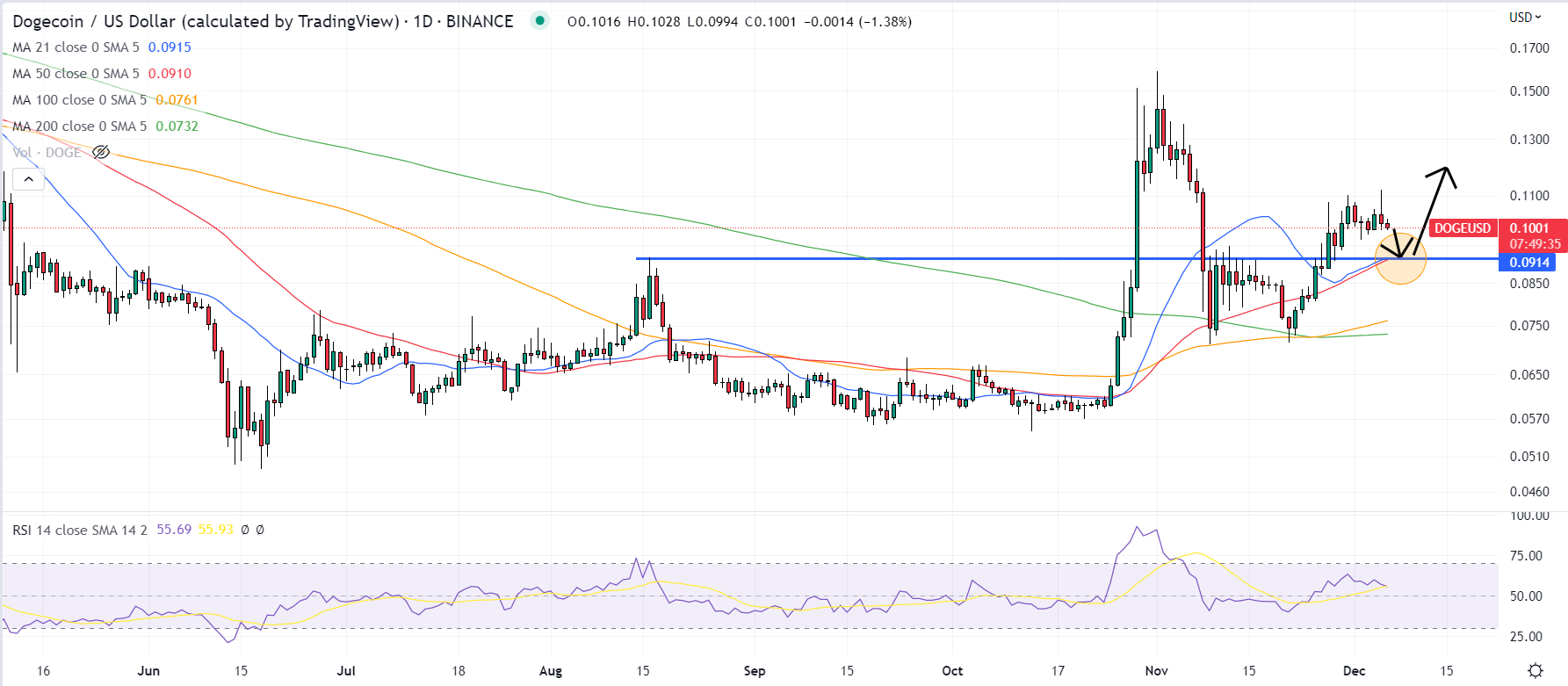 Dogecoin Price Prediction as DOGE Blasts Up 5% After $800 Million