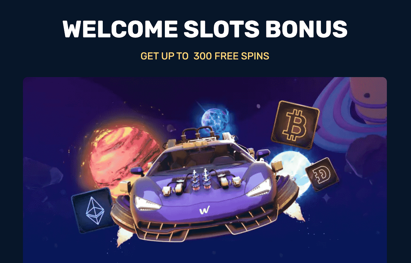 Welcome Slots Bonus