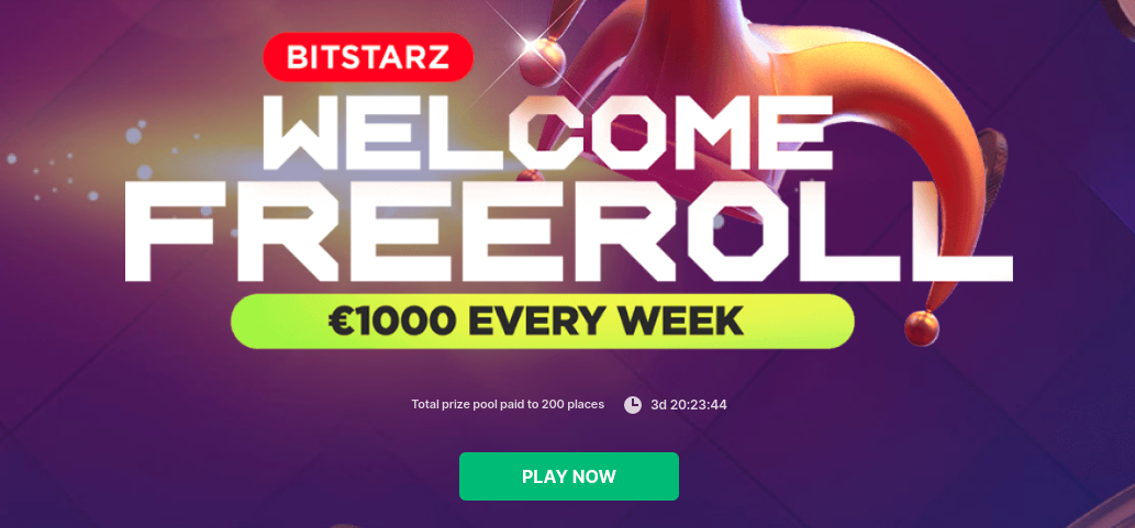 Bitstarz Casino Welcome Freeroll