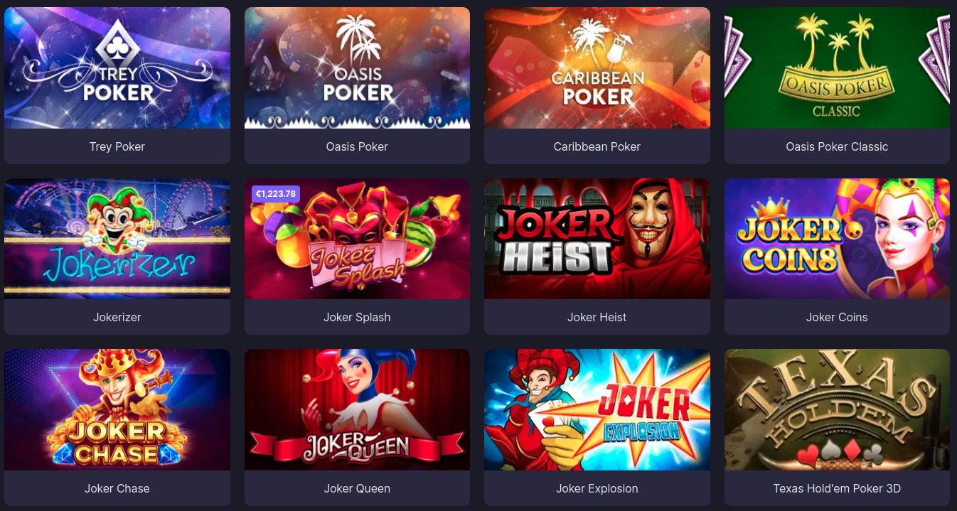 Poker Games On Bitstarz Casino