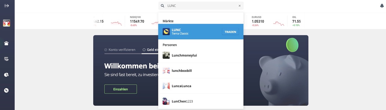 LUNC kaufen bei eToro