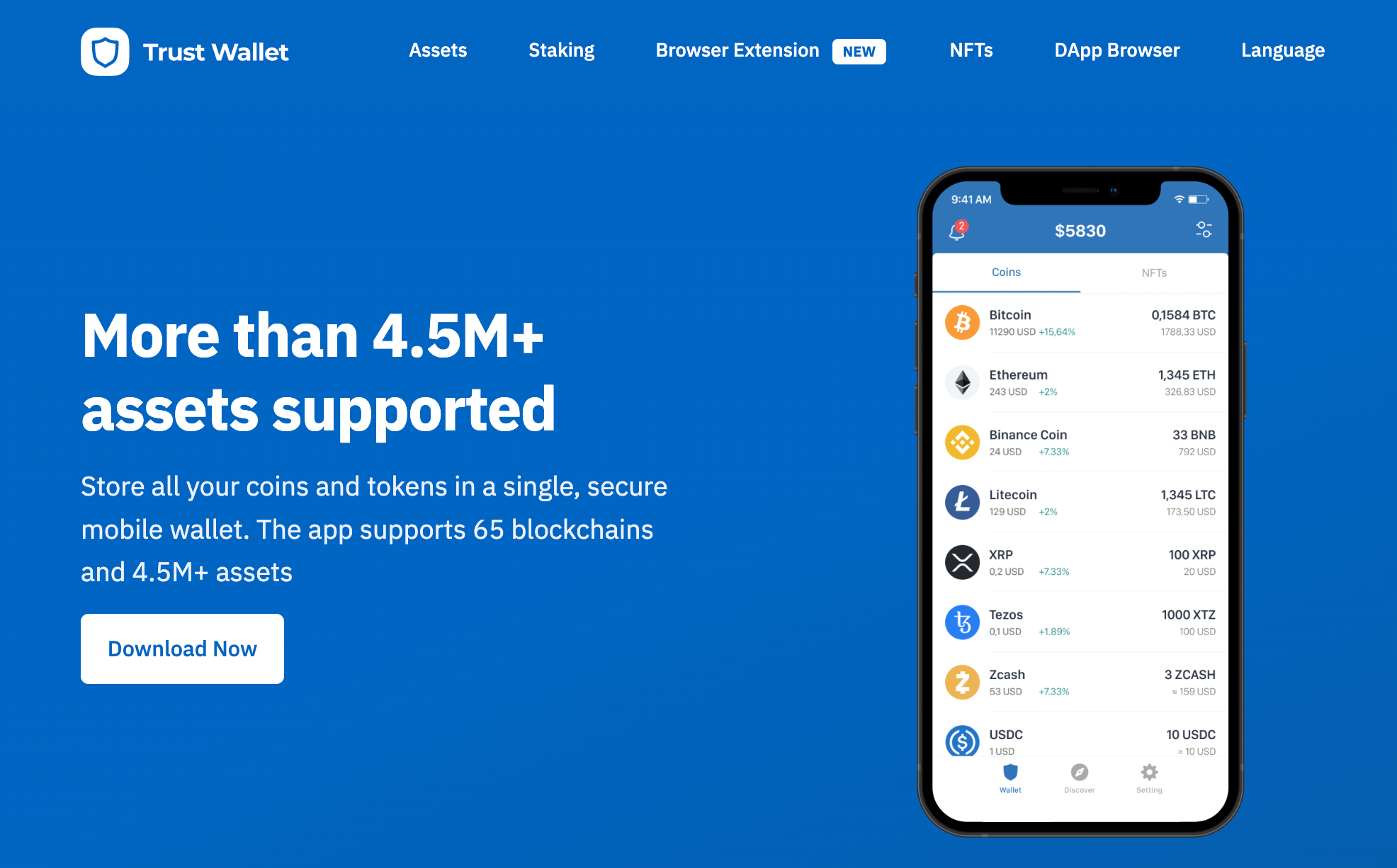 Trust Wallet Token - Applicazione decentralizzata per la compravendita di crypto e NFT