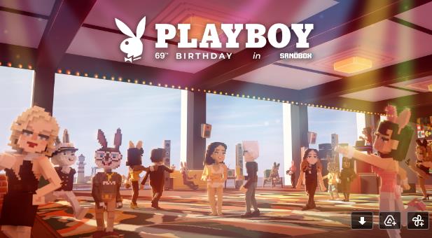 Der Playboy feiert seinen 69. Geburtstag in The Sandbox