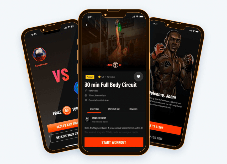 Fight Out mobile app
