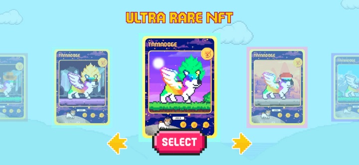 Tamadoge rare NFTs