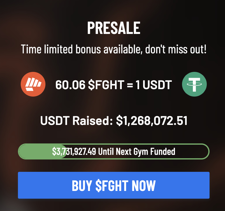 FightOut Presale Profit