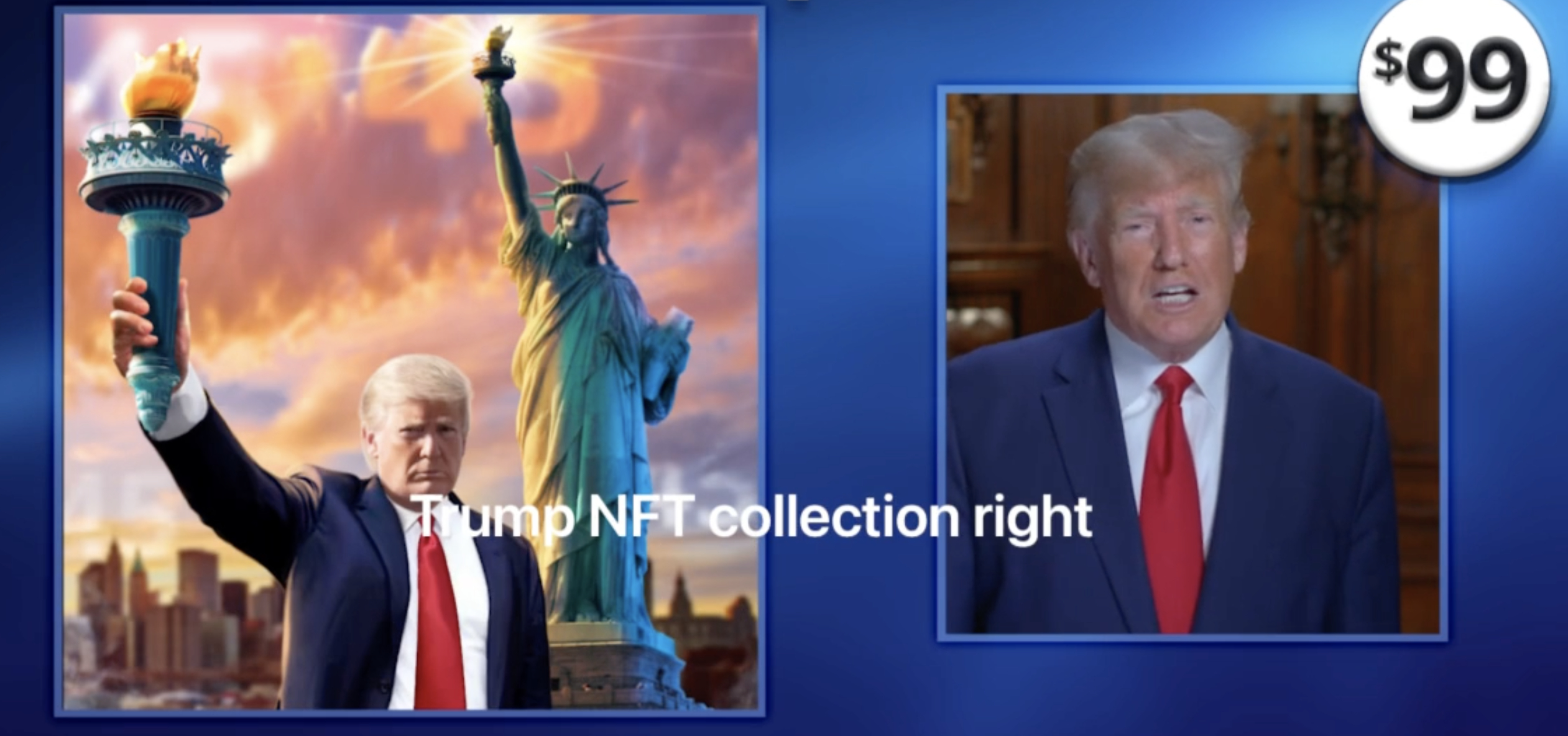 Milliardär und Ex-US-Präsident Donald Trump startet offizielles NFT-Projekt