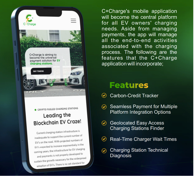 C+Charge (CCHG) - Criptovaluta profittevole per la mobilit&agrave; eco-friendly