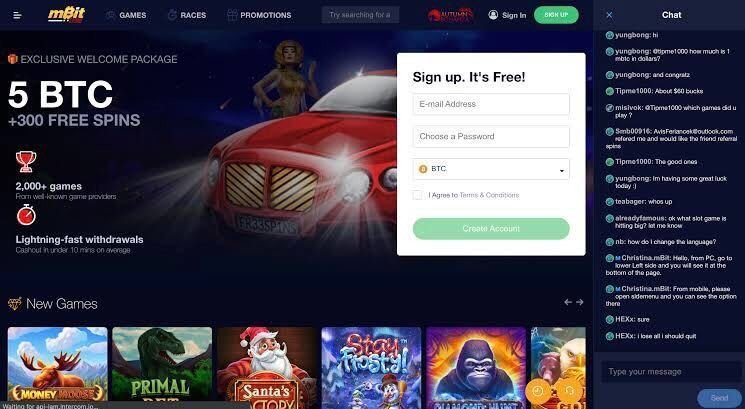 Bitcoin casino