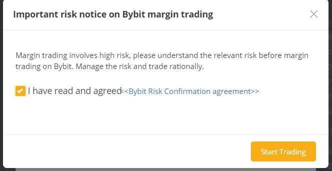 Margin Trading ByBit 2020