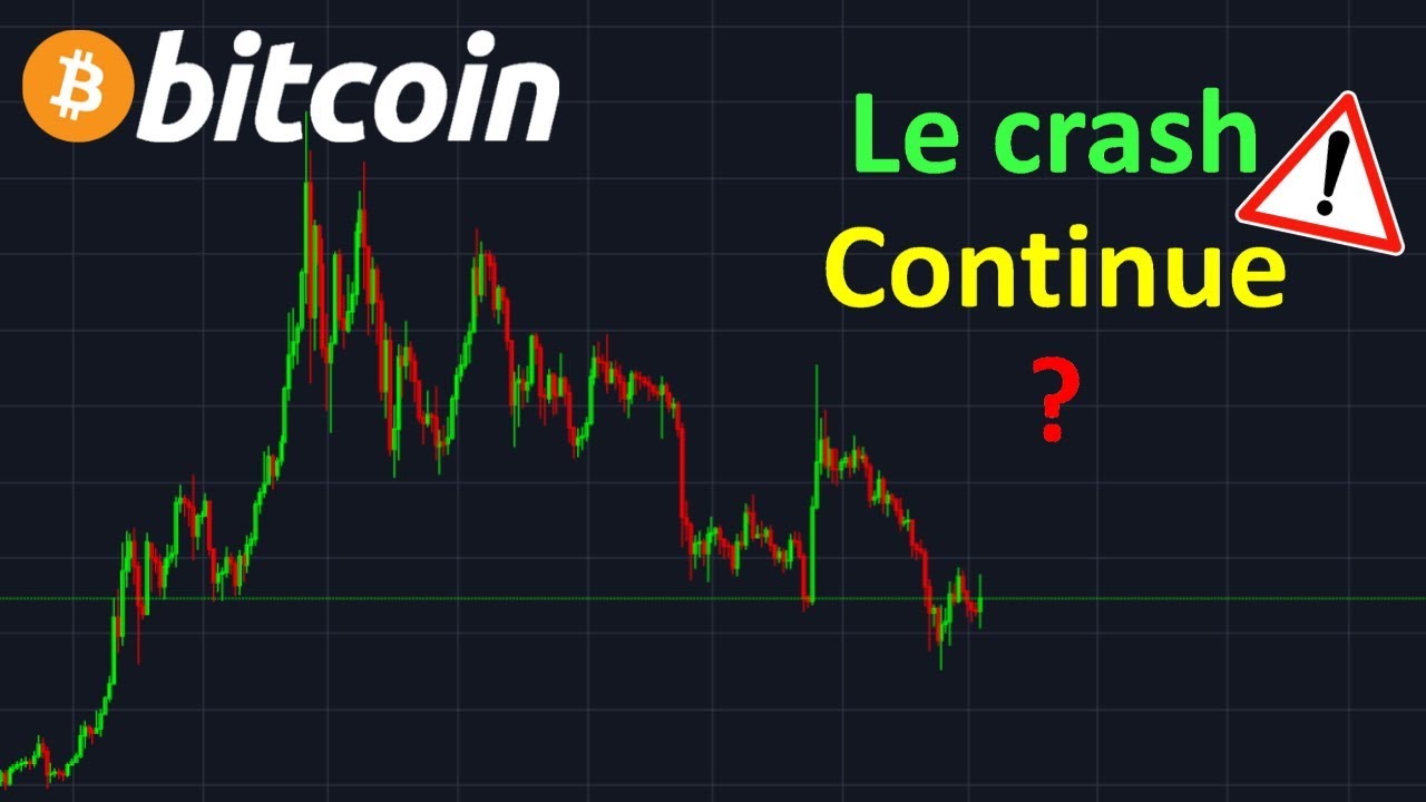 BITCOIN LE CRASH VA CONTINUER!? btc analyse technique crypto monnaie