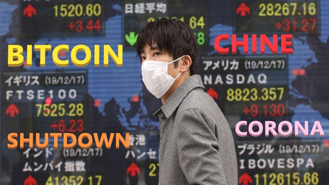 BITCOIN S’ENVOLE SUR FOND DE CORONAVIRUS en CHINE !!!