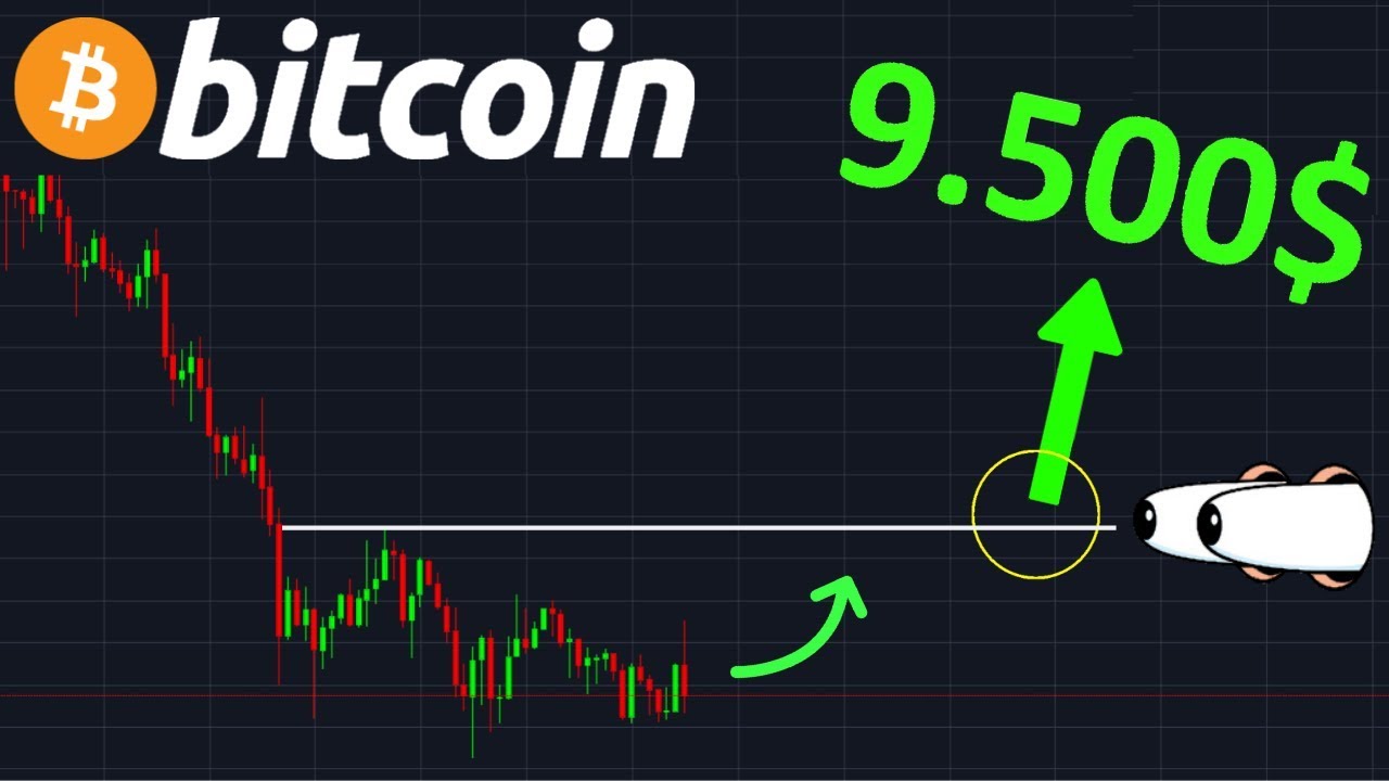 BITCOIN 9.500$ GROSSE HAUSSE POSSIBLE !? btc analyse technique crypto monnaie