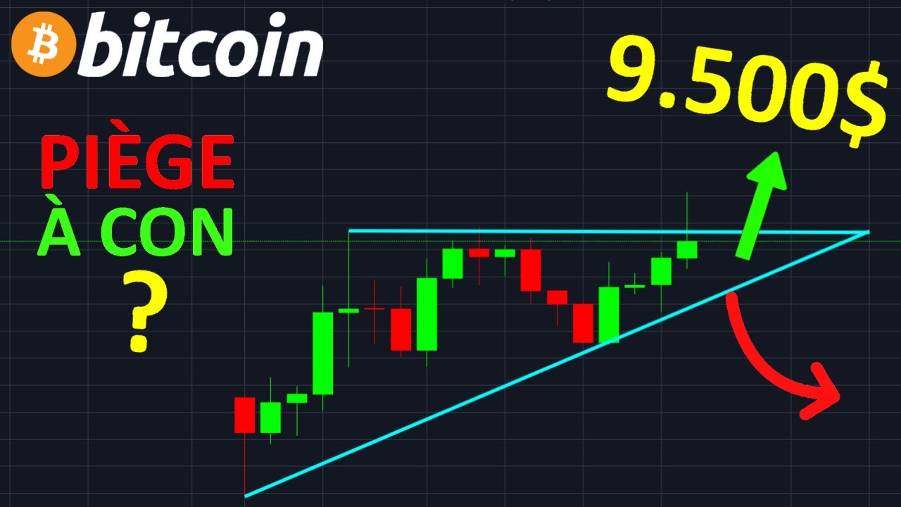 BITCOIN 9800$ PIÈGE À CON !? btc analyse technique crypto monnaie