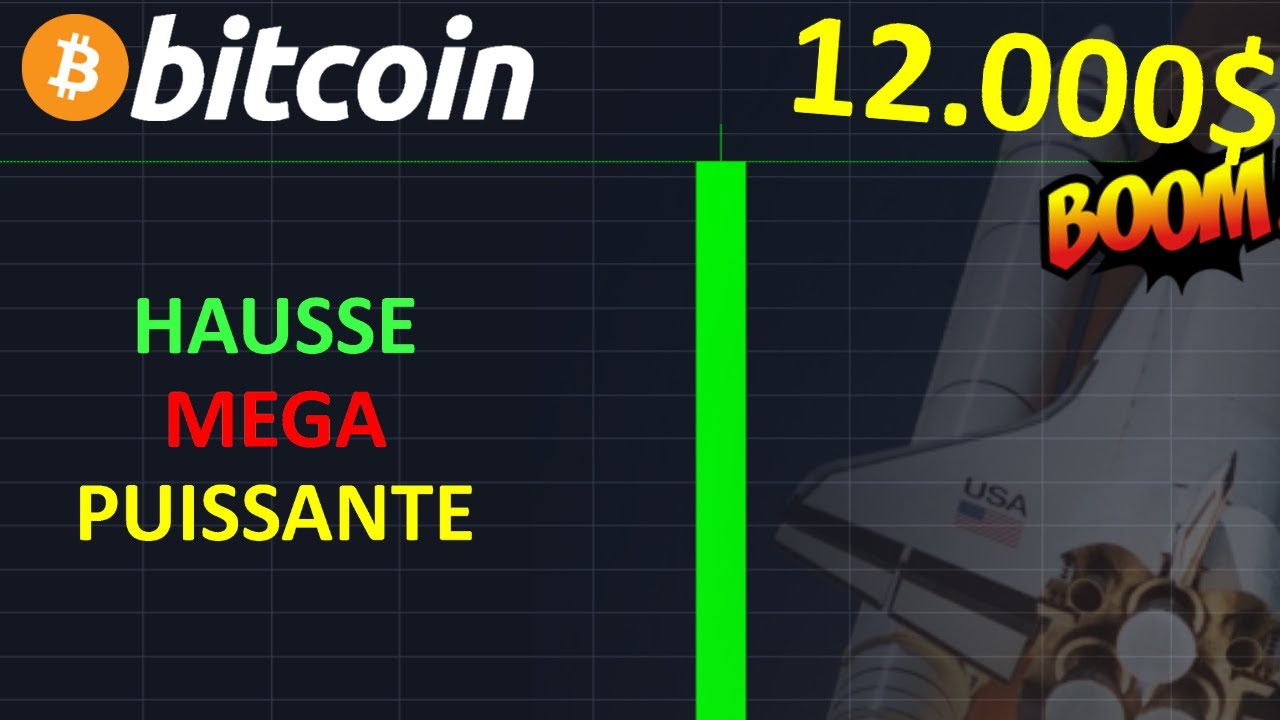 BITCOIN 12.000$ MEGA HAUSSE EN VUE !? btc analyse technique crypto monnaie