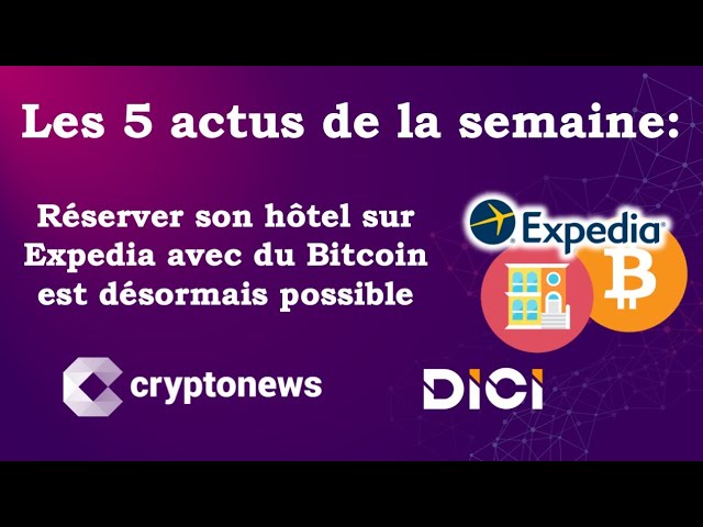 Les 5 actus cryptos de la semaine (6 au 10 juillet 2020) de Cryptonews.