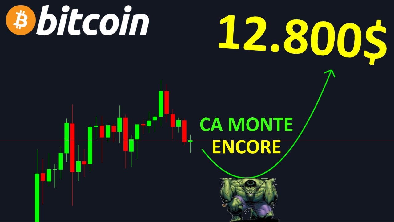 BITCOIN 12.800$ PROCHAIN OBJECTIF HAUSSIER !? btc analyse technique crypto monnaie