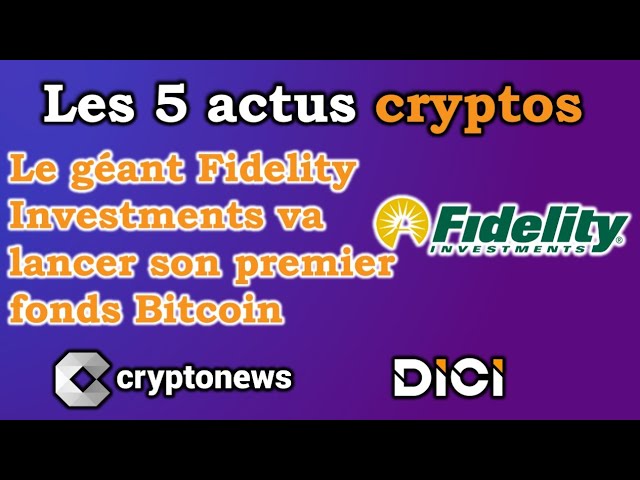 Les 5 actus cryptos et blockchain de la semaine (Bitcoin, DeFi, Aave, Samsung, Darknet, Fidelity).