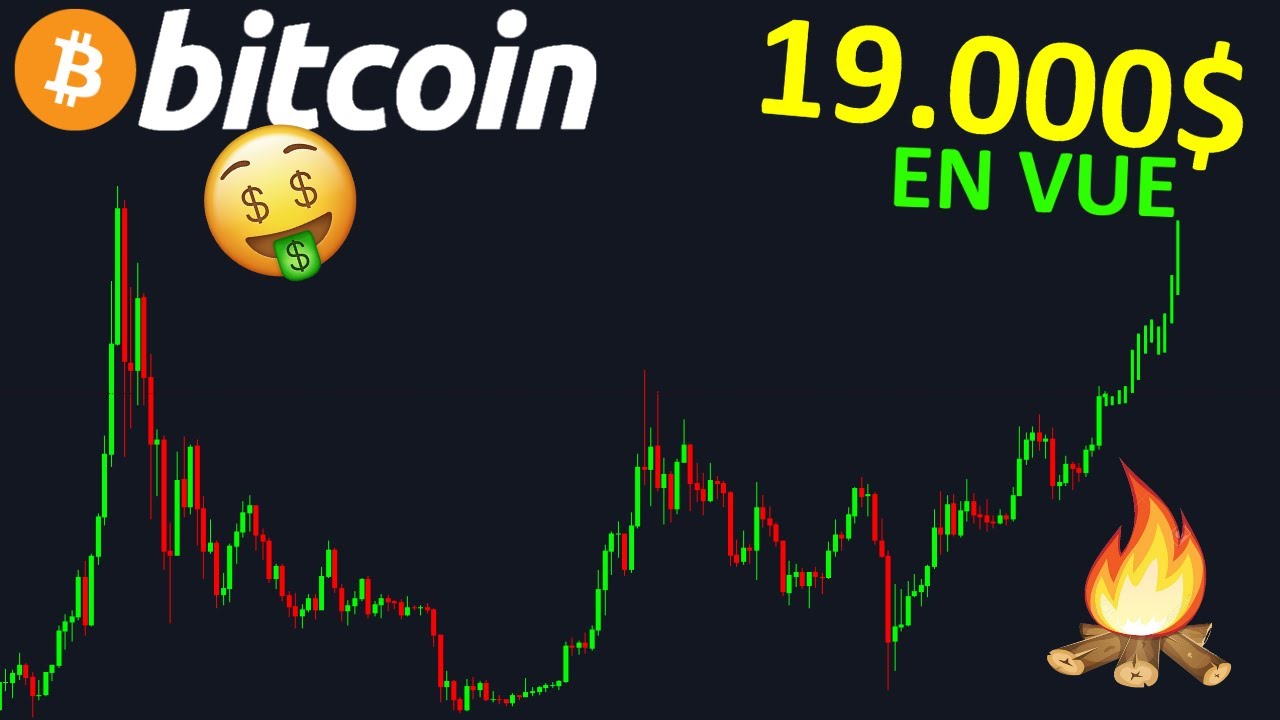 BITCOIN 19.000$ EN VUEEE, INCROYABLE HAUSSE POSSIBLE !? btc analyse technique crypto monnaie