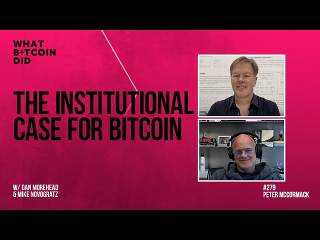 The Institutional Case for Bitcoin w/ Dan Morehead and Mike Novogratz