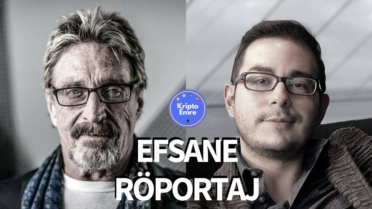 John McAfee & Emre Talk Cryptocurrencies (Türkçe Altyazılı)