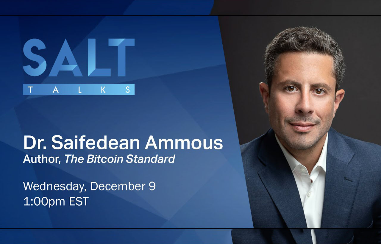 Dr. Saifedean Ammous: The Bitcoin Standard