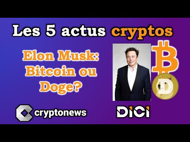 Les 5 actus cryptos de la semaine: Elon Musk, Visa, PayPal, Bitcoin, Doge, Ethereum, Cinema