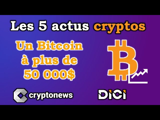 Les 5 actus cryptos de la semaine: Bitcoin à 50 000$, BlackRock, Jay-Z, Deustche Bank, blockchain