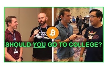 When You Ask People in Crypto Should You Go To College…