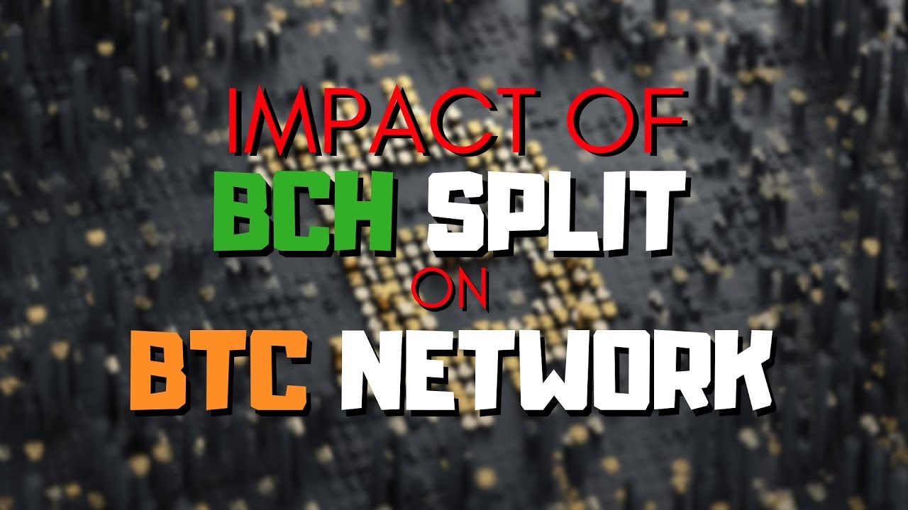 Impact of the BCH Hard Fork on the BTC Network