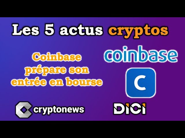 Les 5 actus cryptos de la semaine: Coinbase, Bitcoin, adoption, formule 1, Japon