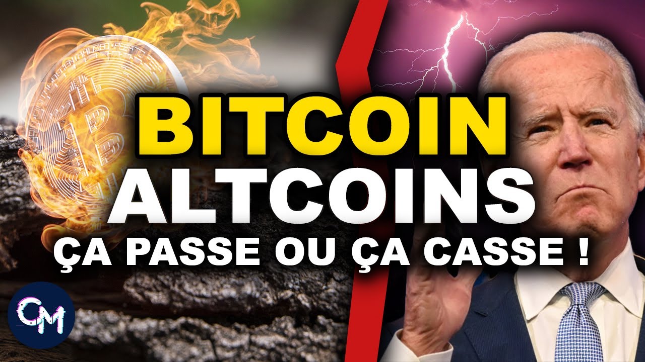 BITCOIN ? ALTCOINS ⚠️ ça PASSE ou ça CASSE ?