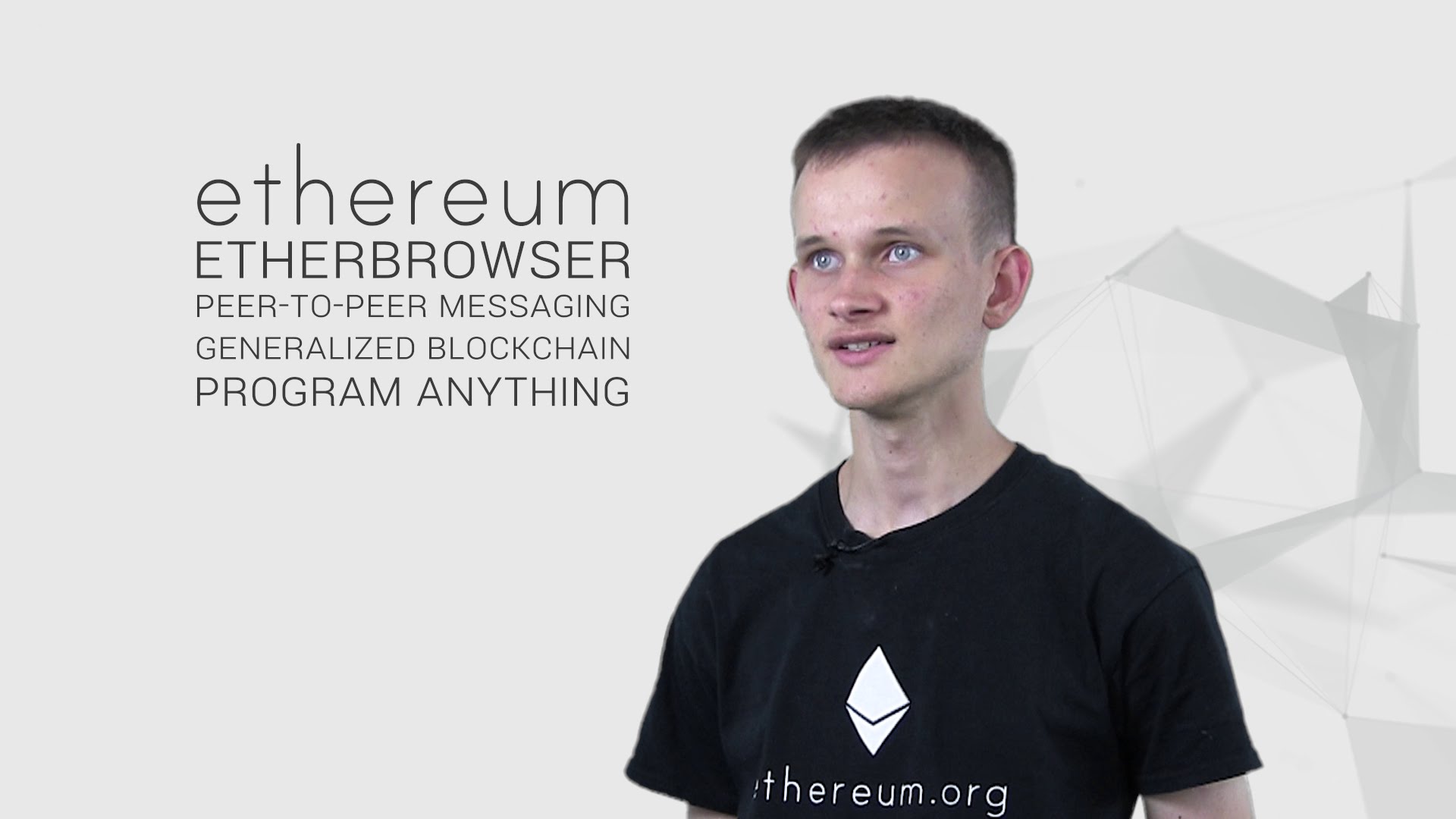 What is Ethereum? Vitalik Buterin Explains it in 3 minutes