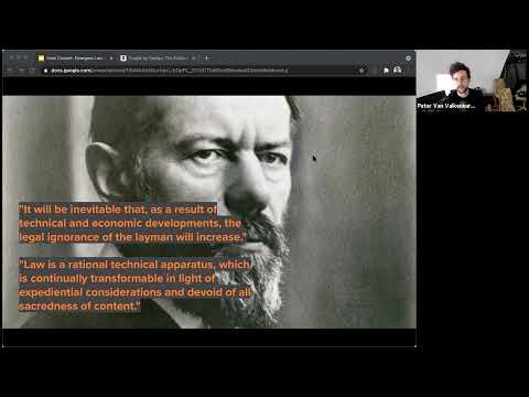 Emergent Law vs Technocracy – Peter Van Valkenburgh